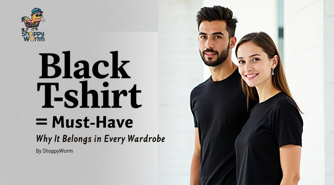 Why a Black T-Shirt is a Wardrobe Essential